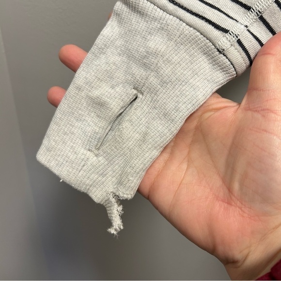 Lululemon scuba hoodie with black stripes - Picture 5 of 14